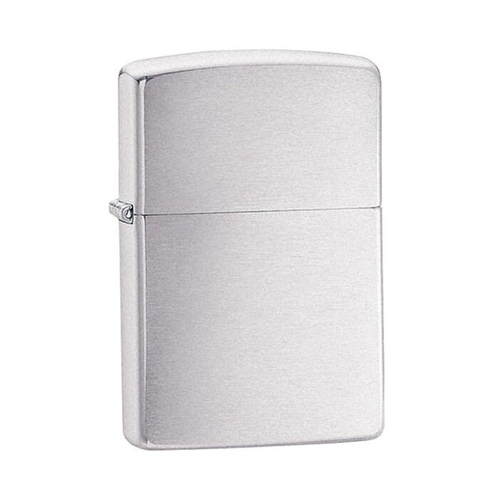 Запальничка Zippo Brush Finish Chrome 200
