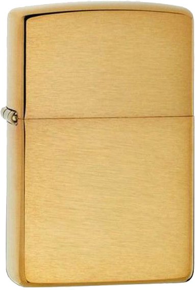  Запальничка Zippo Brushed Brass 204B