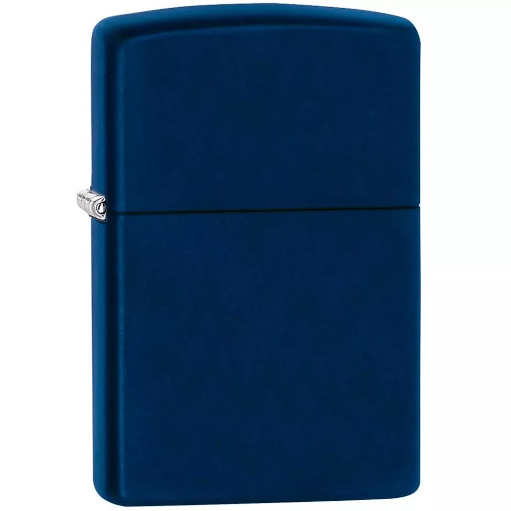 Запальничка бензинова Zippo Classic Navy Blue Matte синя (239)