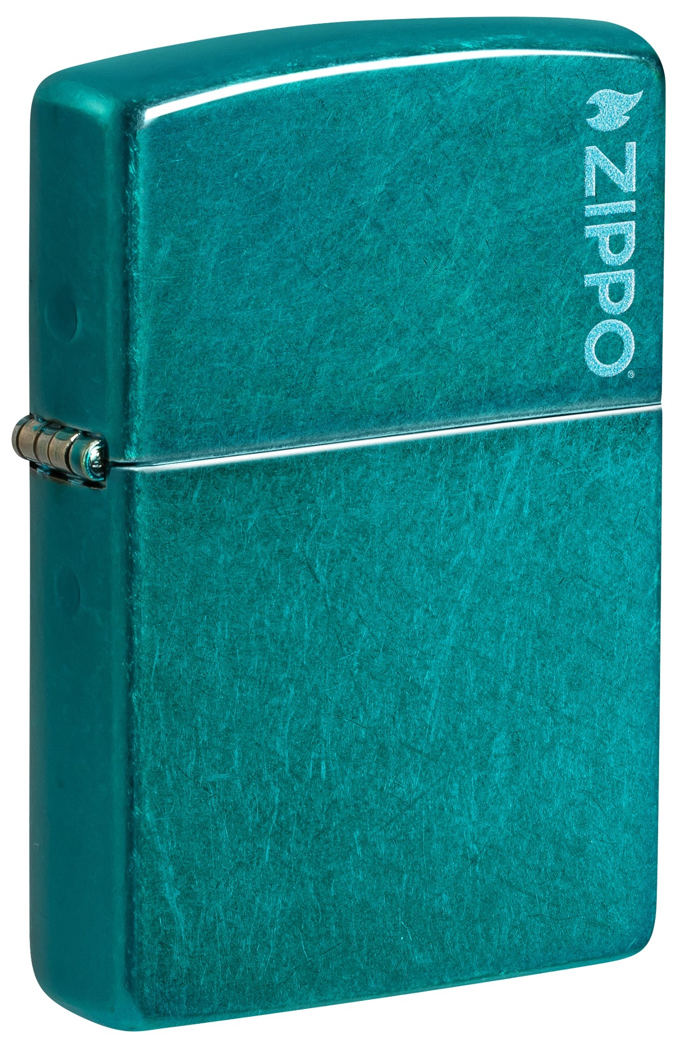 Запальничка Zippo Classic Candy Teal Zippo Logo 24004ZL