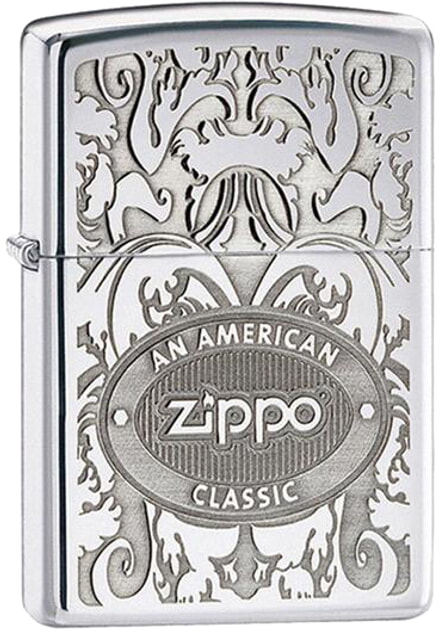 Зажигалка Zippo Gleaming Patina High Polish Chrome (24751)