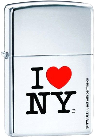  Запальничка Zippo 250 I Love New York (24799)