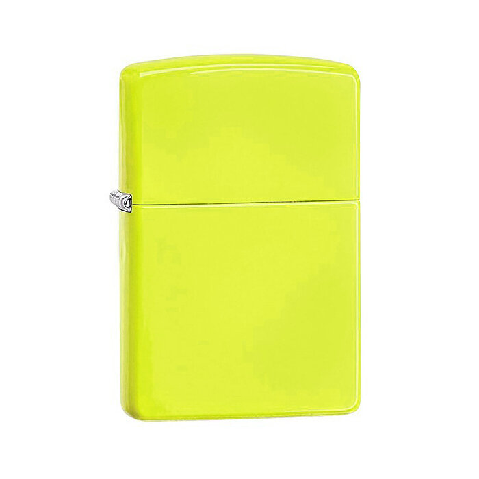 Запальничка Zippo Reg Neon Yellow Lighter, 28887