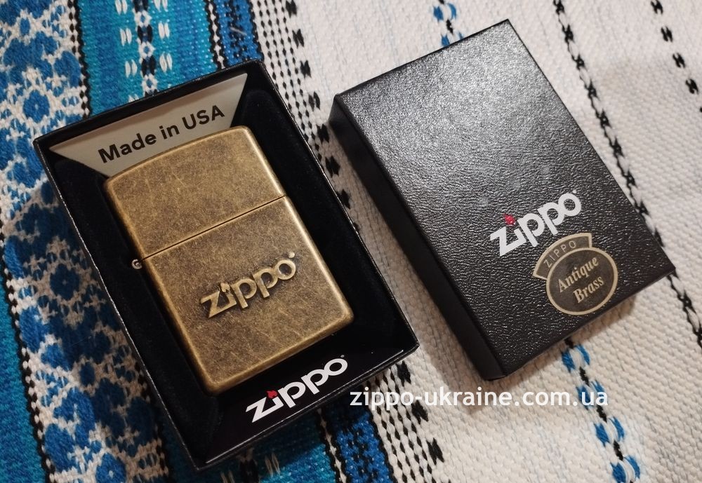 Запальничка Zippo 201fb Stamp 28994