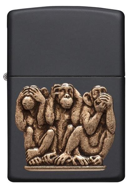 Запальничка Zippo 218 Three Monkeys 29409