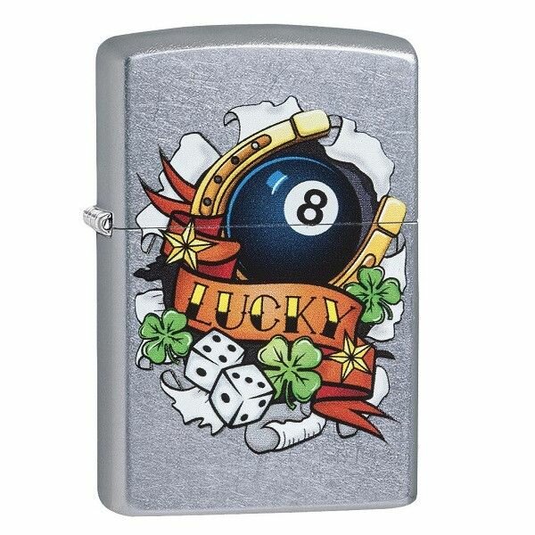 Запальничка Zippo 207 Luck Tattoo (29604)