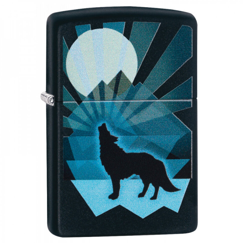 Запальничка Zippo 218 Wolf And Moon Design 29864