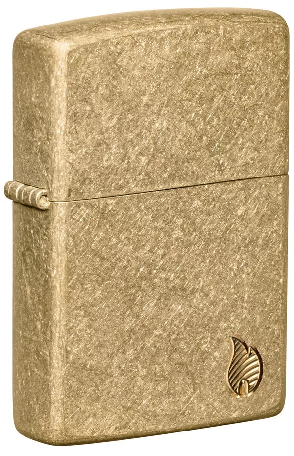 Запальничка бензинова ZIPPO Armor® Tumbled Brass Series Flame (46398)