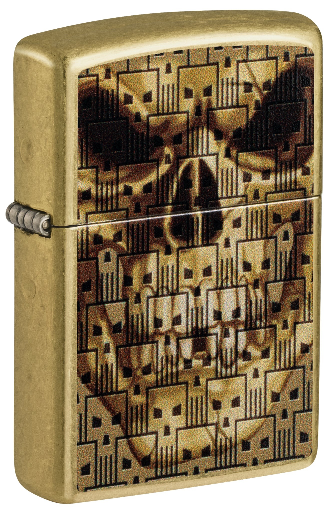 Запальничка Zippo Skulls on Skulls Design 46937
