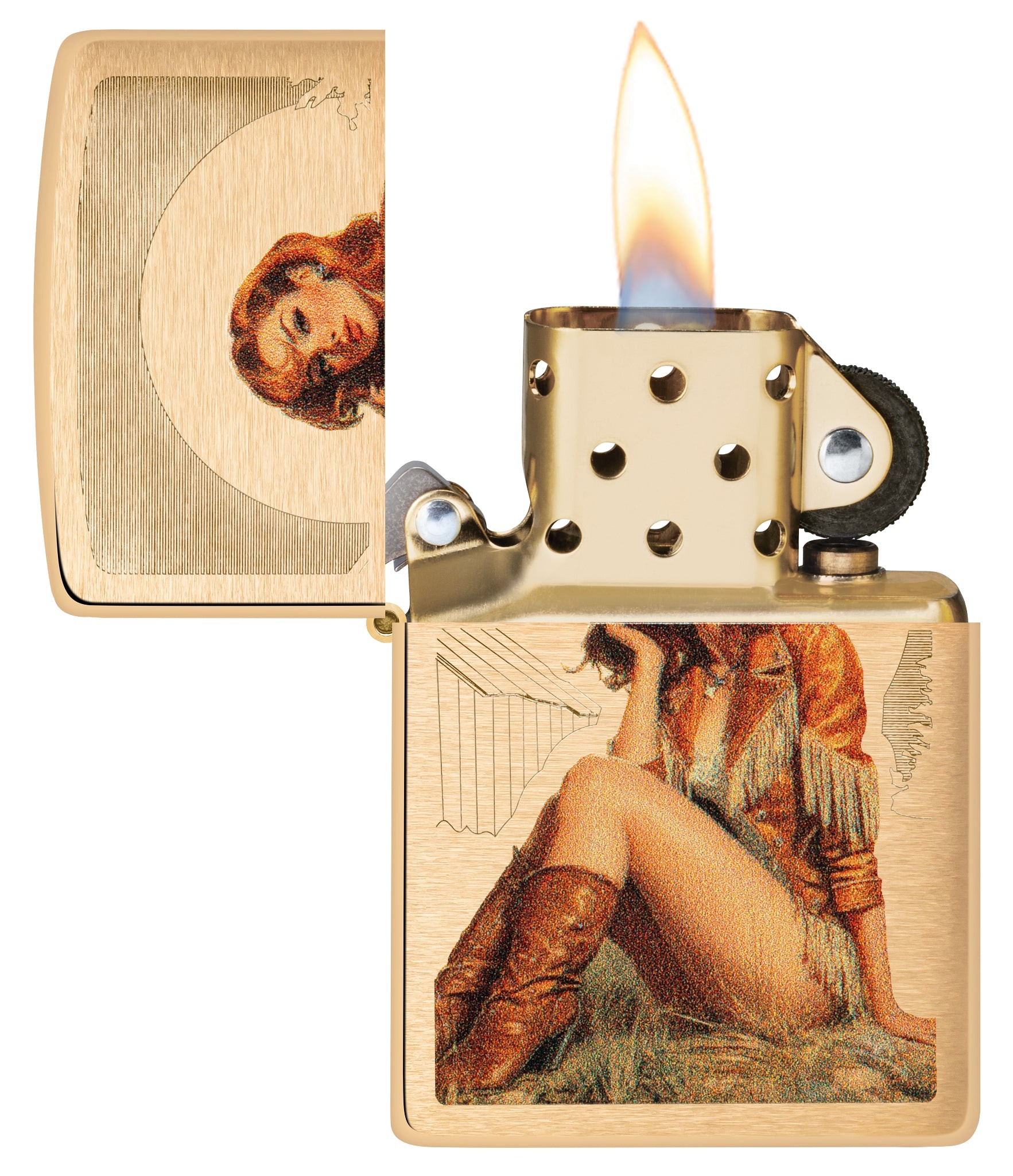 Запальничка Zippo Western Pinup Design 46962