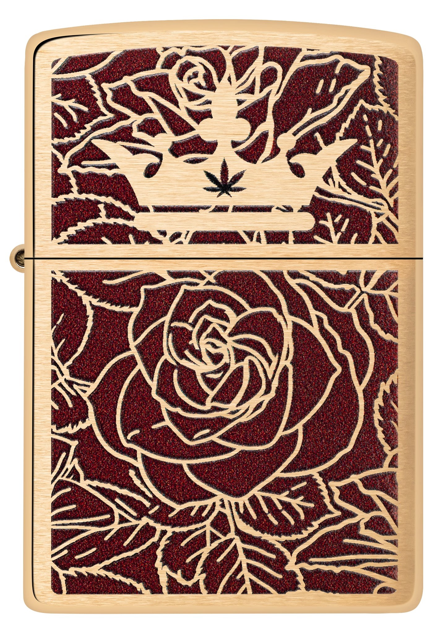 Запальничка Zippo Queen of Bud Passionate Rose and Crown Design 47108