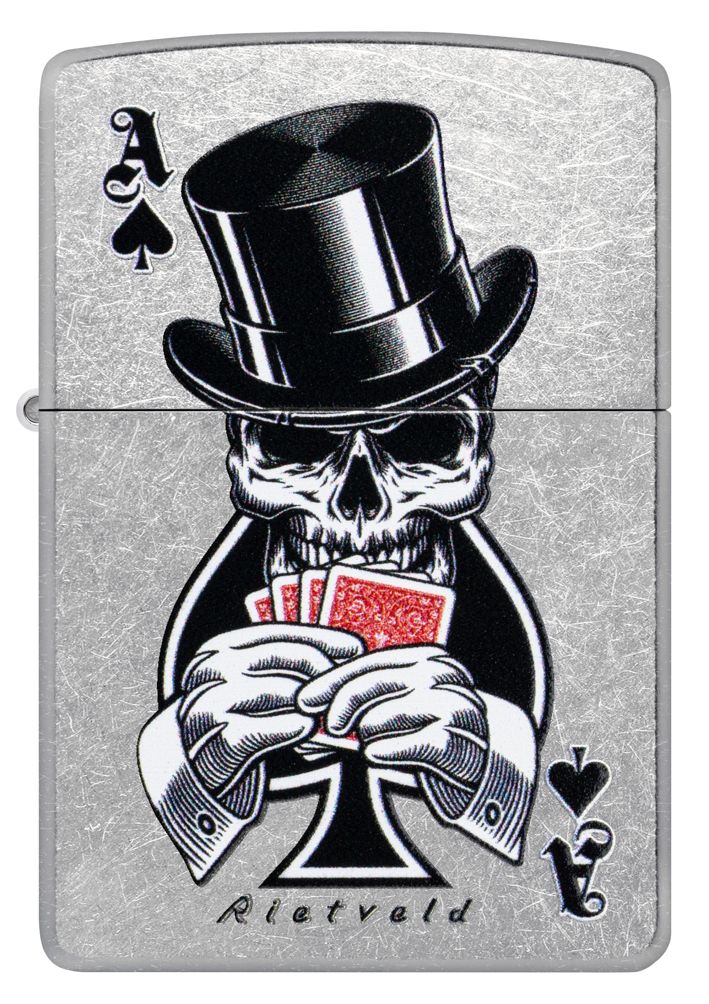 Зажигалка Zippo Rietveld® Ace of Spades Design 47112