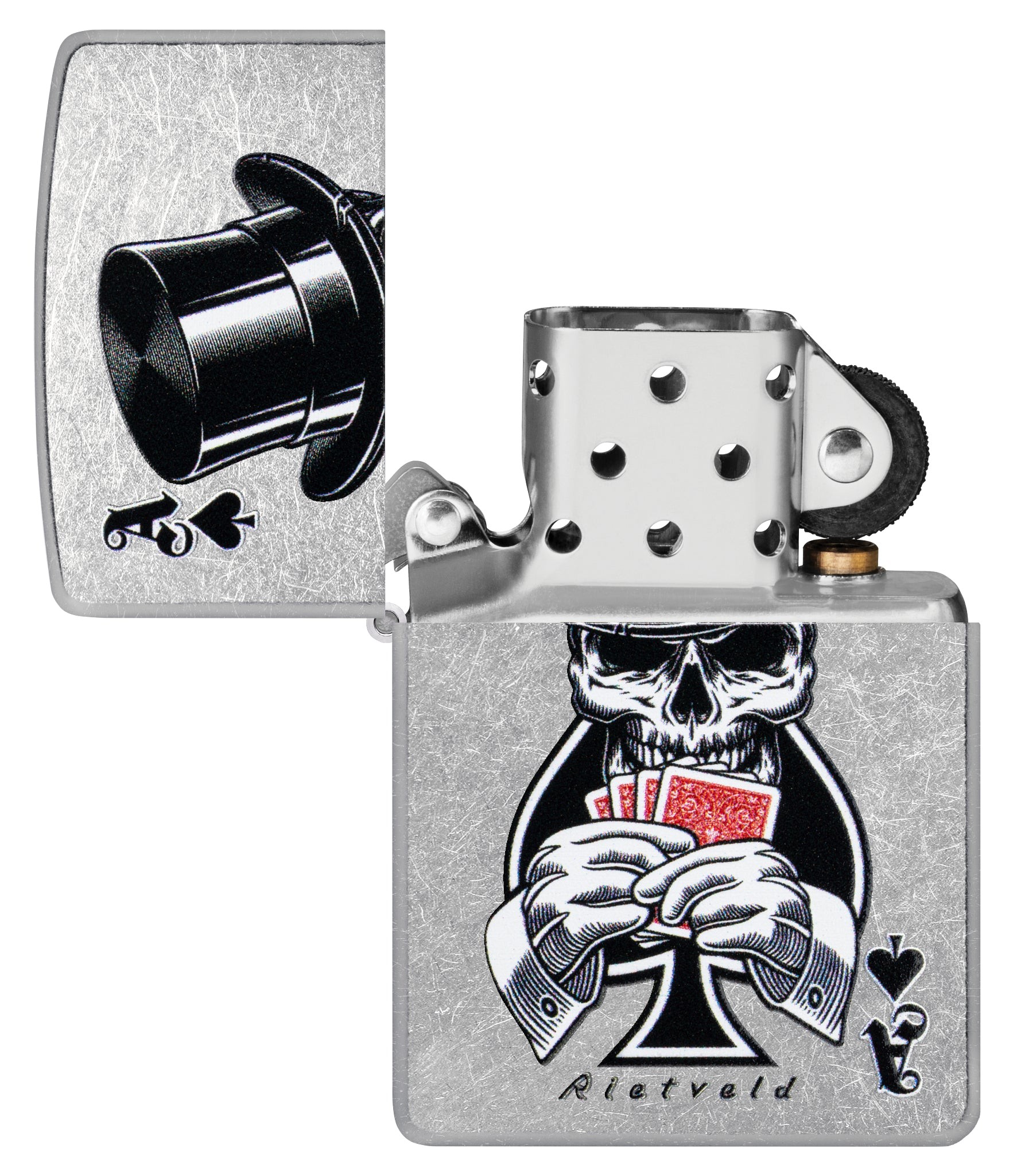 Запальничка Zippo Rietveld® Ace of Spades Design 47112