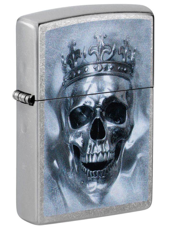 Зажигалка Zippo Metallic Skull Design 47258