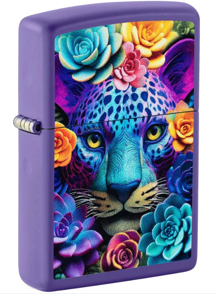 Зажигалка Zippo Floral Leopard Design 47449