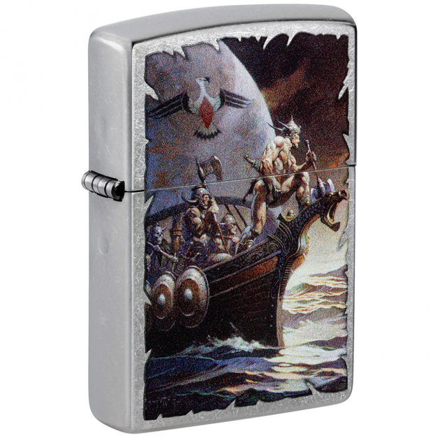 Запальничка Zippo 207 Frank Frazetta Kane на Golden Sea