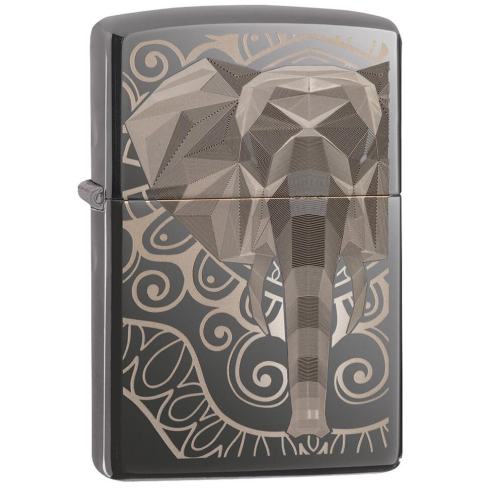 Запальничка Zippo 150 Elephant Fancy Fill Design (49074)