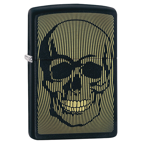 Запальничка Zippo 218 PF20 Skull Design (49216)