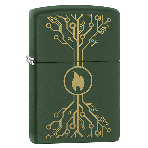 Запальничка Zippo 221 PF20 Flame Tech Design (49221)
