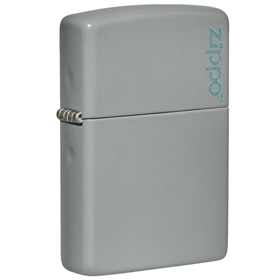 Запальничка Zippo 49452 Flat Grey Zippo Logo (49452ZL)