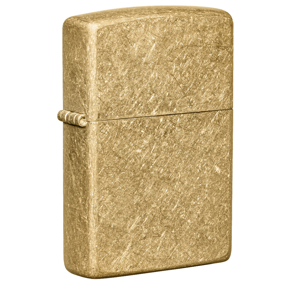 Запальничка Zippo Regular Tumbled Brass (49477)