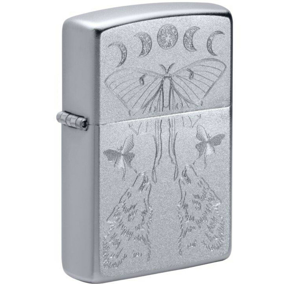 Зажигалка Zippo 205 21pfspr Butterfly & Wolf Design (49591)