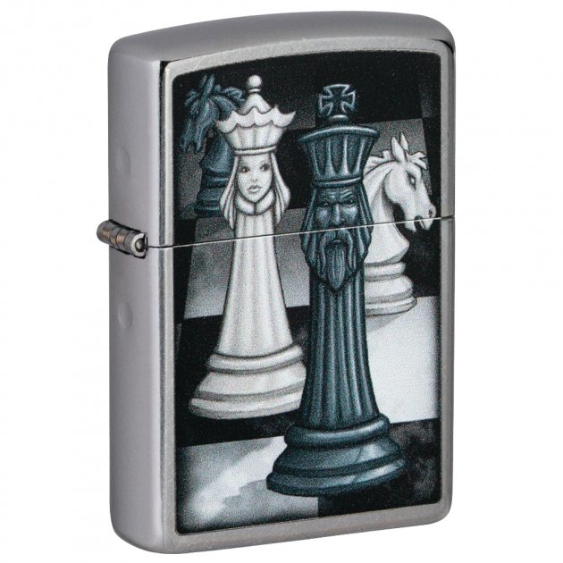  Запальничка Zippo Chess Game Design 49601