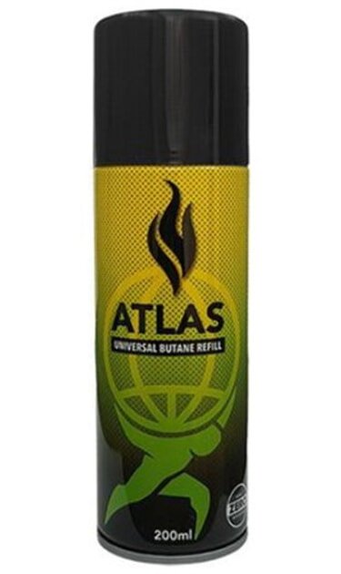 Газ Atlas Universal Butane Refill без домішок 200 мл (AT-200)